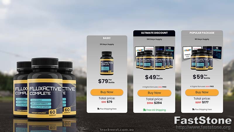 the Price of Fluxactive Complete